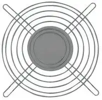 MC32654: Fan Finger Guard, Steel - Wire Form, Axial Fans, 178 mm, Bright Nickel Chrome