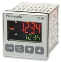 AKT4H1111101: Temperature Controller, KT4H Series, 1/16 DIN, 100 to 240 Vac, Relay Output, Serial Communication
