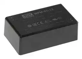 MPM-65-12: AC/DC PCB Mount Power Supply (PSU), 113 to 370VDC, ITE & Medical, 1 Output, 65 W, 12 VDC, 5.42 A