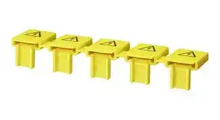5ST2426: Touch Guard, Yellow, 5ST24 Series Busbar Systems