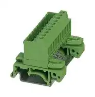 1788114: DIN Rail Mount Terminal Block, 2 Ways, 24 AWG, 12 AWG, 2.5 mm², Screw, 12 A