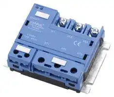 SGB8850200: Solid State Relay, Three-phase, 50 A, 640 VAC, Panel Mount, Screw, Zero Crossing