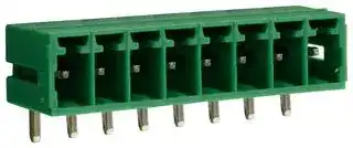 CTBP93HD/8: Terminal Block, Closed Ended, Header, 3.5 mm, 8 Ways, Through Hole Right Angle