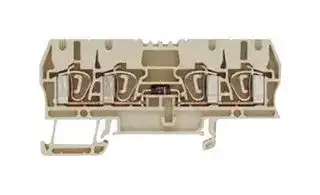 1650340000: TERMINAL BLOCK, DIN RAIL, 4POS