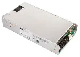 SMH600PD1224-EF: AC/DC Enclosed Power Supply (PSU), ITE, 2 Outputs, 600 W, 12 VDC, 33.33 A, 24 VDC