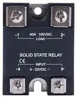 MCKSJ100D40-L: Solid State Relay, 40 A, 100 VDC, Panel Mount, Screw
