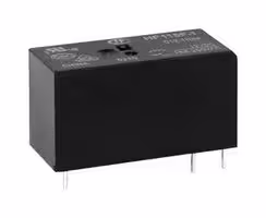 HF115F-I/012-1H3A: Power Relay, Miniature, SPST-NO, 12 VDC, 16 A, HF115F-I Series, Through Hole, Non Latching