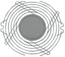 MC32680: Fan Finger Guard, Steel - Wire Form, 162mm Axial Fans