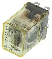 RH2B-UD-DC24V: Power Relay, DPDT, 24 VDC, 10 A, RH Series, Socket, Non Latching