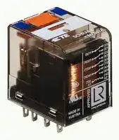 PT570060: Power Relay, 4PDT, 60 VDC, 6 A, PT Series, Socket, Non Latching