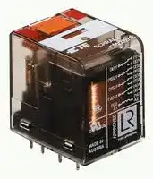 PT580730: Power Relay, 4PDT, 230 VAC, 6 A, PT Series, Socket, Non Latching