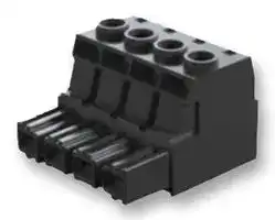 1924660000: Pluggable Terminal Block, 10.16 mm, 6 Ways, 22 AWG, 6 AWG, 16 mm², Screw