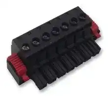 1924670000: Pluggable Terminal Block, 10.16 mm, 7 Ways, 22 AWG, 6 AWG, 16 mm², Screw