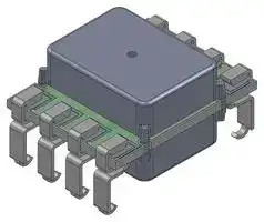 ELVH-015A-HNNJ-C-N2A4: Pressure Sensor, 15 psi, I2C Digital, Absolute, 3.3 VDC, 3.1 mA