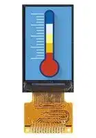 MCT0096A0W80160PMLIPS: TFT LCD, 0.96 ", 80 x 160 Pixels, Portrait, RGB, 2.8V