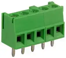 CTB0305/5: Standard Terminal Block, CTB0305, 5 Contacts, 3.5 mm, Terminal Block, PCB, PCB Mount