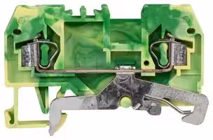 280-907: DIN Rail Mount Terminal Block, 2 Ways, 28 AWG, 12 AWG, 2.5 mm², Clamp, 24 A