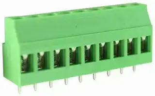 CTB0700/9: Standard Terminal Block, 9 Contacts, 5 mm, Terminal Block, PCB, PCB Mount, 12 AWG