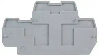 870-518: End / Intermediate Plate, for Use with Terminal Blocks