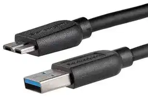 USB3AUB2MS: USB Cable, 2m (6ft) Slim SuperSpeed USB 3.0 A to Micro B Cable, 5Gbps, M/M