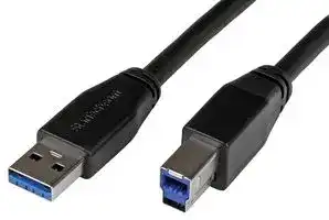 USB3SAB10M: USB Cable, Active USB 3.0 USB-A to USB-B Cable, 5Gbps, M/M, 10m (30ft)