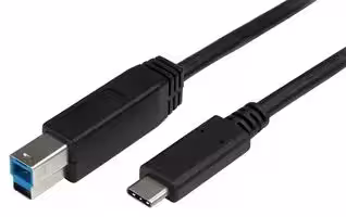 USB315CB2M: USB Cable, 2m (6 ft) USB C to USB B Cable, M/M, USB 3.0 (5Gbps)