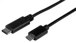 USB2CUB50CM: USB Cable, 0.5m USB C to Micro USB Cable, M/M, USB 2.0