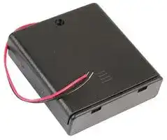 MP000370: Battery Box, Wired, 4 x AA