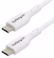 USB2CC3MWHE: USB Cable, 3m White USB-C Charging Cable, USB C Cable, USB Type-C Charger Cord, 60W 3A PD