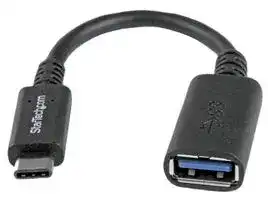 USB31CAADP: USB Cable, USB C to USB A Adapter Cable, M/F, 6in, USB 3.0 (5Gbps), USB-IF Certified