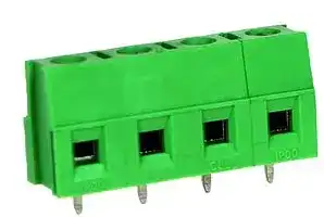 CTB0118/4: Standard Terminal Block, 4 Contacts, 7.62 mm, Terminal Block, PCB, PCB Mount, 12 AWG