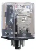 RSE2PN24AC: Power Relay, DPDT, 24 VAC, 10 A, RSE Series, Through Hole, AC