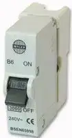 SFB6: Thermal Magnetic Circuit Breaker, Retro-Fit B Curve, 6 A, 1 Pole, 240 VAC, Plug In