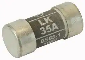 SFCFL35: Fuse, Cartridge, 35 A, 240 V, 16.7mm x 35mm, LK