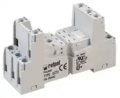GZT3-GREY: Power Relay, 10 A, DIN Rail, Socket