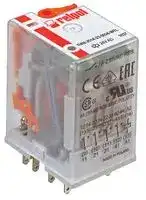 R4N-2014-23-5024-WTL: Power Relay, 4PCO, 24 VAC, 7 A, R4N Series, DIN Rail, AC