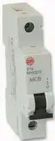 SFNHXB16: Thermal Magnetic Circuit Breaker, B Curve, 16 A, 1 Pole, 230 VAC, DIN Rail