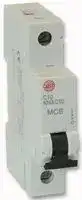SFNHXC10: Thermal Magnetic Circuit Breaker, C Curve, 10 A, 1 Pole, 230 VAC, DIN Rail