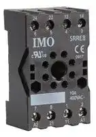 SRRE8: Relay Socket, DIN Rail, Panel, Screw, 8 Pins, 10 A, 300 V, RSE Series