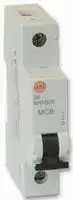 SFNHXB06: Thermal Magnetic Circuit Breaker, B Curve, 6 A, 1 Pole, 230 VAC, DIN Rail
