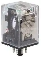 RSE2PN12DC: Power Relay, DPDT, 12 VDC, 10 A, RSE Series, Through Hole, DC