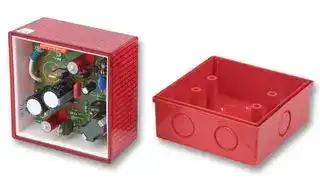 FL40/N50/R/RN: Beacon, Xenon, Red, Flashing, Strobe, 240VAC, IP65, 81mm Height