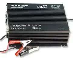 2045000047 — Battery Charger, Switch Mode, Lead Acid, UK, 2045 Series, 20A, 264VAC Supply Voltage