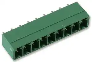 1803497: Terminal Block, Vertical, Header, 3.81 mm, 9 Ways, 8 A, 160 V, Through Hole Vertical