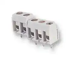 KRM 02: Wire-To-Board Terminal Block, 5 mm, 2 Ways, 2.5 mm², Screw