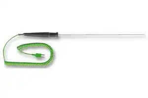 KM01: Thermocouple, Light Duty, 12 x 0.2mm, K, -200 °C, 1100 °C, Stainless Steel, 80 ", 2 m