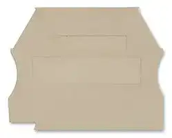 EP2.5-10BEIGE: End Cover, for Use with ER Series, Beige