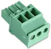 1862865: Pluggable Terminal Block, 3.5 mm, 3 Ways, 28 AWG, 16 AWG, 1.5 mm², Screw