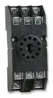 MCS11P: Relay Socket, DIN Rail, Panel, Screw, 11 Pins, 10 A, 250 V