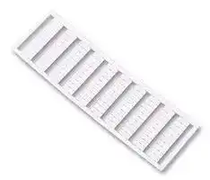 209-701: Terminal Block Marker, for Use with Terminal Block, 4MM, White